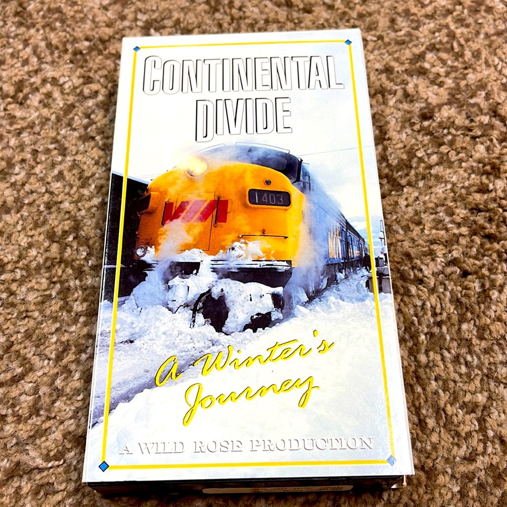 Continental Divide A winter’s Journey vhs 1995